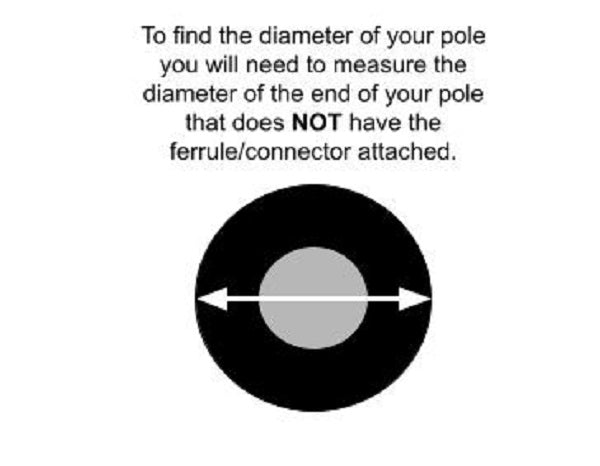 Fibreglass tent pole diameter 